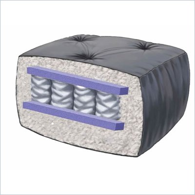 Blazing Needles 10" Full Size Coil Pack Futon Mattress (Tapestry)
