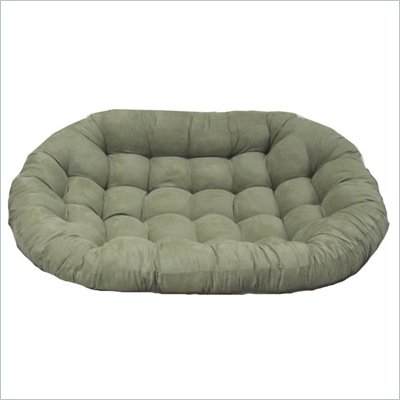 Blazing Needles Standard Double Papasan Micro Suede Cushion