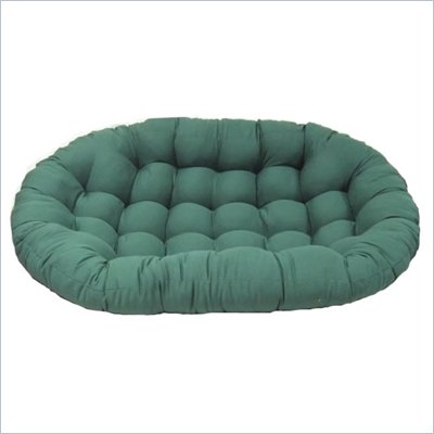 Blazing Needles Standard Double Papasan Twill Fabric Cushion