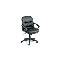 Boss Office Products Mid-Back Ergonomic Manager's Leather Chair by Boss Office Chair