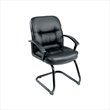 Boss Office Products Ergonomic Leather Guest Chair with Cantilever Base by Boss Office Chair