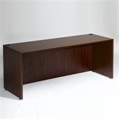 Boss Office Products Wood Credenza Desk