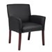 Boss Office Products Caressoft Guest Box Arm Chair