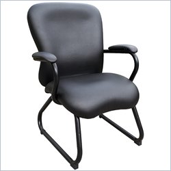 Boss Office Products Big and Tall Sled Base Guest Chair by Boss Office Chair