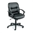 Boss Office Products Executive Mid-Back Leather Chair with Knee Tilt by Boss Office Chair