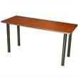 ADD TO YOUR SET: Boss Office Products 4 Piece Black Metal Post Legs