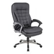 Boss Executive High Back Pillow Top Chair in Black by Boss Office Chair