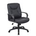 Boss Office Products Office ChairsatWork Mid Back in Black