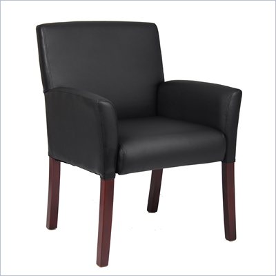 Boss Office Products Caressoft Guest Box Arm Chair