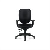 Offices to Go Multifunction Chair with Arms in Black