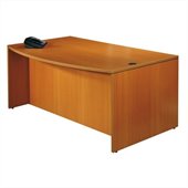 Offices to Go 71 Bow Front Wood Credenza Desk 