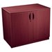 Offices to Go Storage Cabinet with Lock-American Mahogany