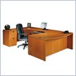 Offices to Go Right U-Shape Wood Desk
