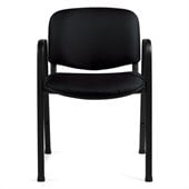 Offices To Go Stackable Guest Chair in Black