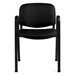 Offices To Go Stacking Guest Stacking Chair in Black