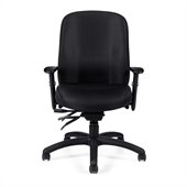 Offices To Go Multi-Function Chair with Arms in Black
