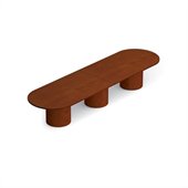 Offices To Go 168 Racetrack Conference Table in Toffee