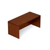 Offices To Go 66 Rectangular Desk Shell in Toffee