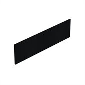 Offices To Go 70 x 18.25 Tackboard in Black Fabric