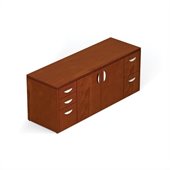 Offices To Go 298 Cabinet with Locking Pedestals in Toffee