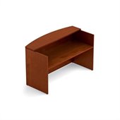 Offices To Go 72 Reception Desk Shell in Toffee