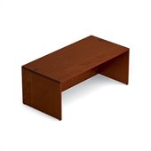 Offices To Go 72 Rectangular Desk Shell in Toffee