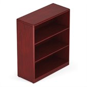 Offices To Go Margate 42 3 Shelf Bookcase in Cordovan