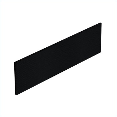 Offices To Go 62" Black Fabric for Tackboard