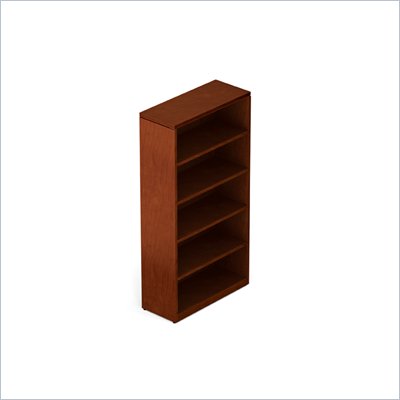 Offices To Go 70" 5-Shelf Bookcase in Toffee