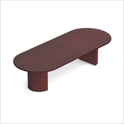 Offices To Go 120" Racetrack Conference Table in Cordovan