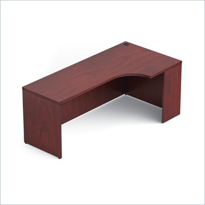 Offices To Go Credenza with Corner Right Extension in Cordovan