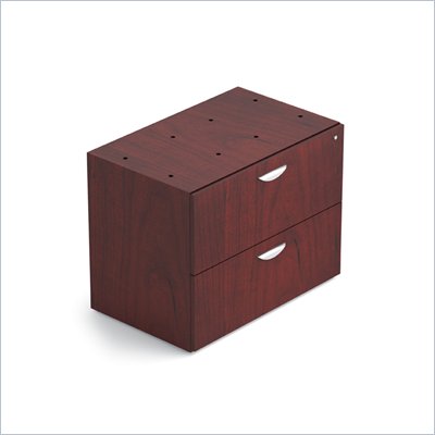Offices To Go 2-Drawer Lateral File with Lock in Cordovan