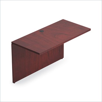 Offices To Go 48" Flush Bridge in Cordovan