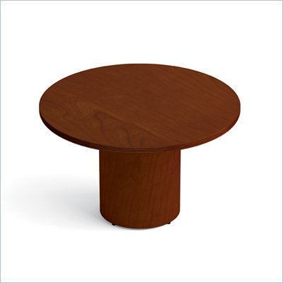 Offices To Go 48" Drum Base Round Table in Toffee