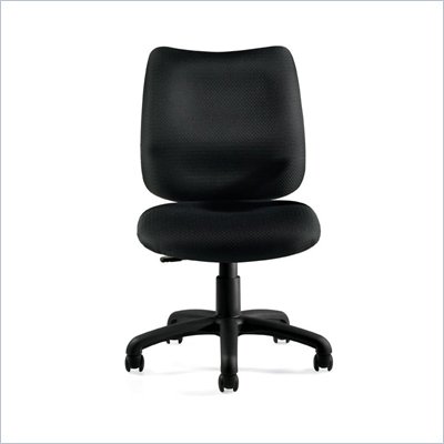 Offices to Go Armless Plastic Task Chair