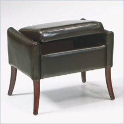 Armen Living Dre Storage Ottoman (multiple finishes)