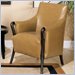 Armen Living Dre Club Chair in Camel