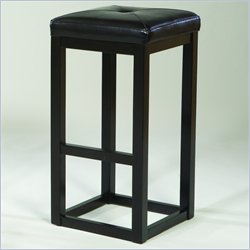 Armen Living Cantina 26" High Black Counter Stool