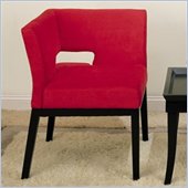 Armen Living Micro Fiber Corner Chair