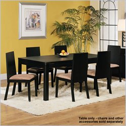 Armen Living Del Mar Espresso Extension Dining Table