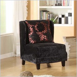 Armen Living Hampton Club Chair and Pillow