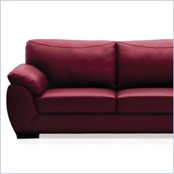 Armen Living Mesa Leather Loveseat by Armen Living