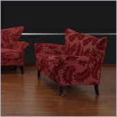 rent to own furniture Armen Living Monarch Velvet Loveseat
