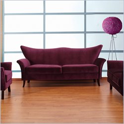 Armen Living Monarch Velvet Sofa