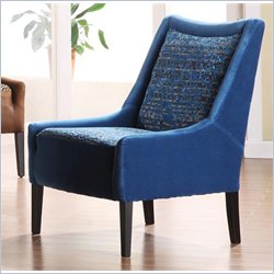 Armen Living Mardi Gras Club Chair in Blue