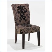 Armen Living Montecito Fabric Side in Toffee