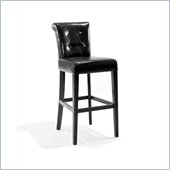 Armen Living Sangria Pub High Barstool in Black