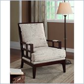Armen Living Windsor Vintage French Fabric Chair