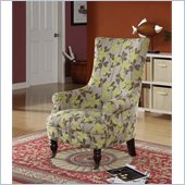 Armen Living Montclair Vintage French Fabric Chair