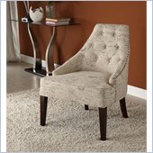 Armen Living Devonshire Vintage French Fabric Chair